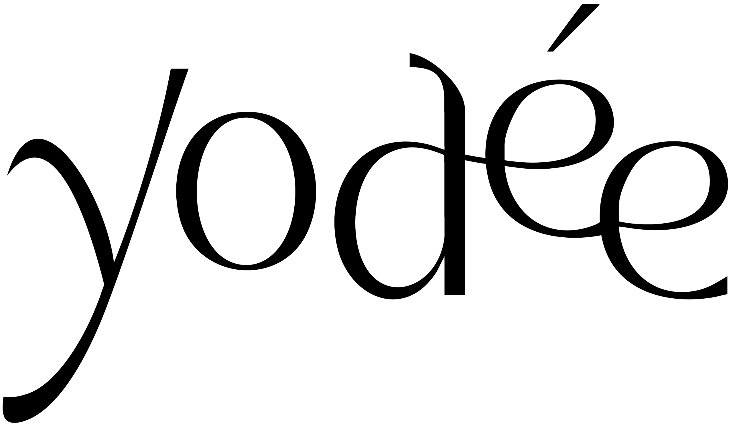 Logo Yodee noir